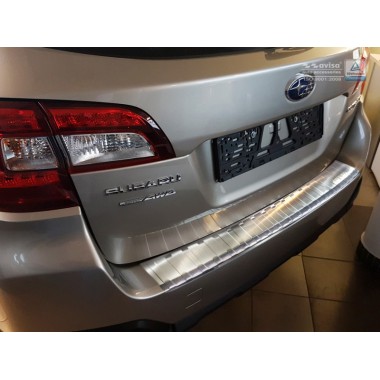 Накладка на задний бампер Subaru Outback V (2015-) бренд – Avisa главное фото